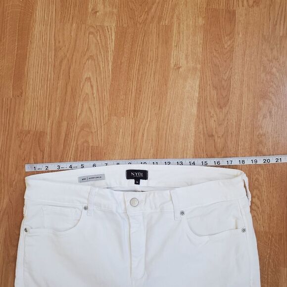 NYDJ White Ami Ankle Skinny Jeans Size 16 - Picture 9 of 14